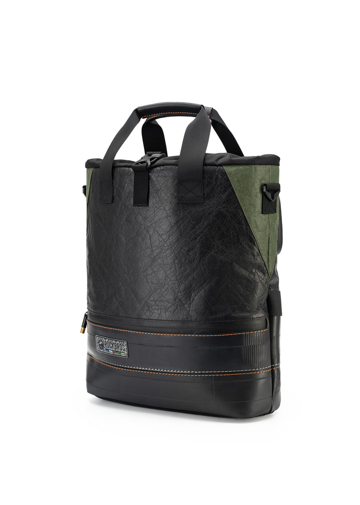 Eco-Friendly Waterproof Bike Panniers 12L Tyvek Recycled Tire-ROAD TO SKY