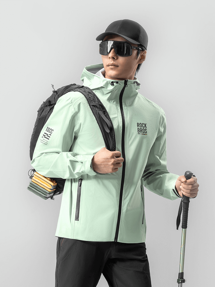 Road to Sky Foldable Cycling Jacket Waterproof | ROCKBROS