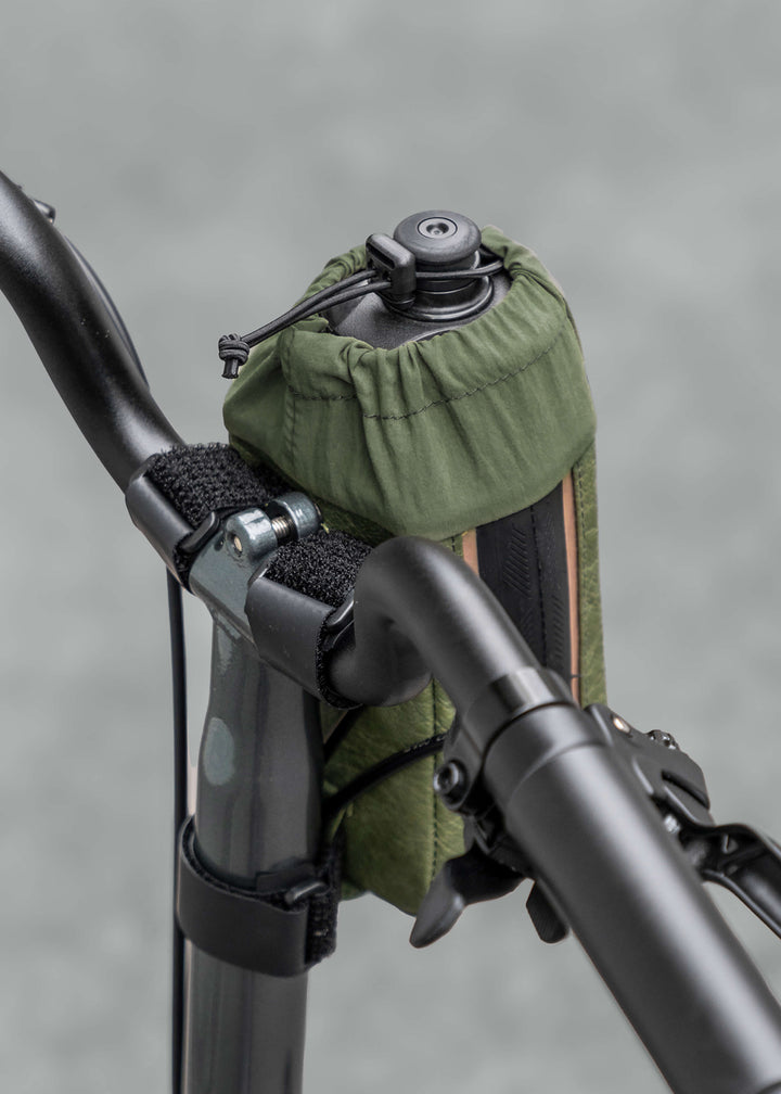 Eco Bike Bottle Bag 0.8L Tyvek Recycled Tire - ROAD TO SKY