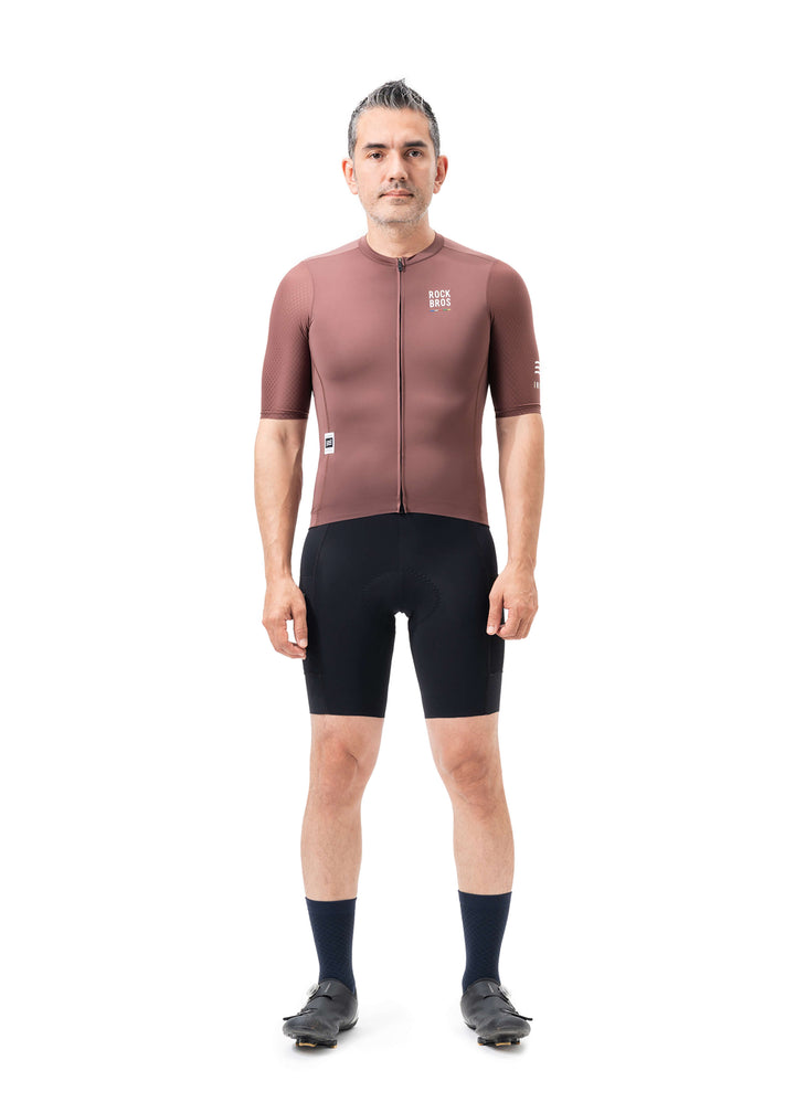 Men’s Short Sleeve Cycling Jersey with Pockets | ROAD TO SKY