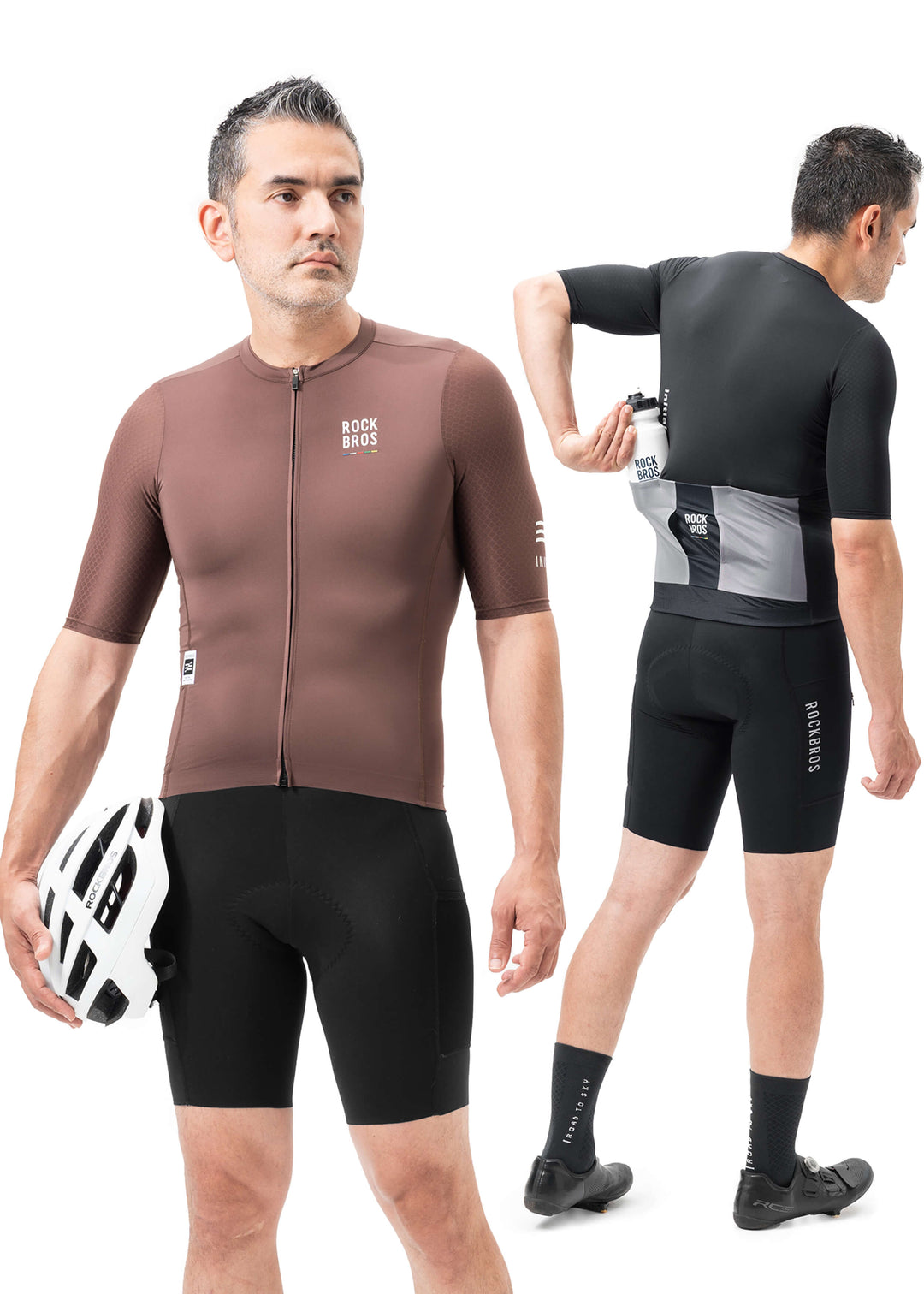 Men’s Short Sleeve Cycling Jersey with Pockets | ROAD TO SKY
