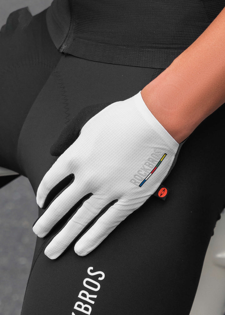 Padded Long Finger Cycling Gloves