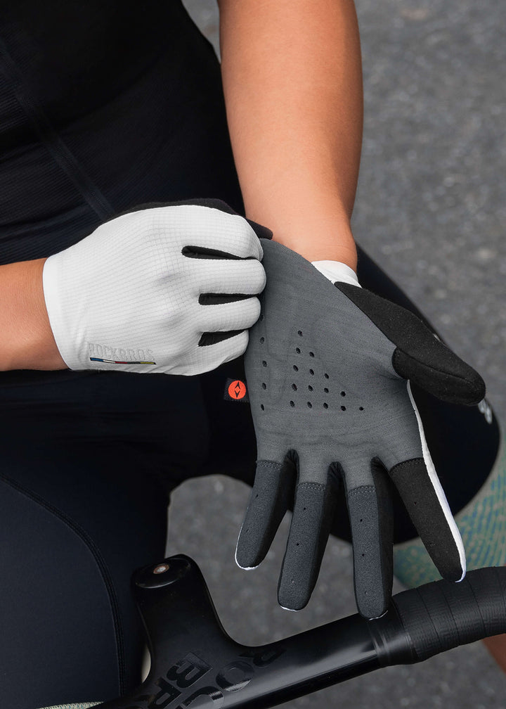 Padded Long Finger Cycling Gloves