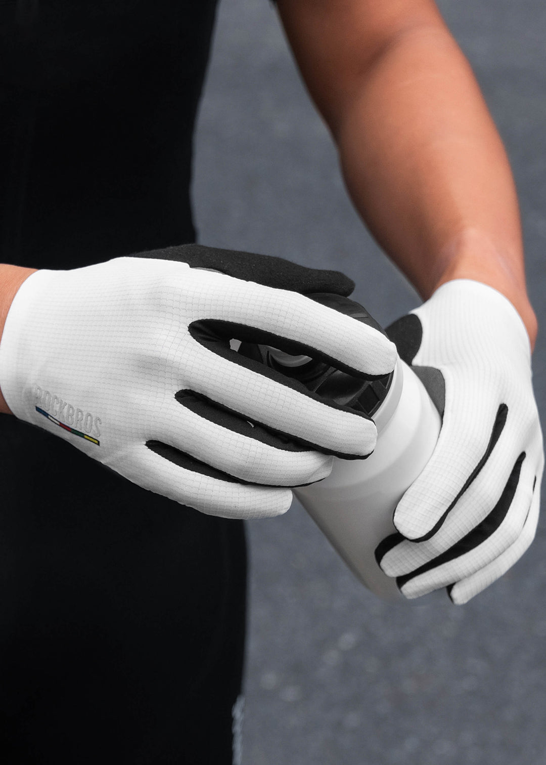Padded Long Finger Cycling Gloves