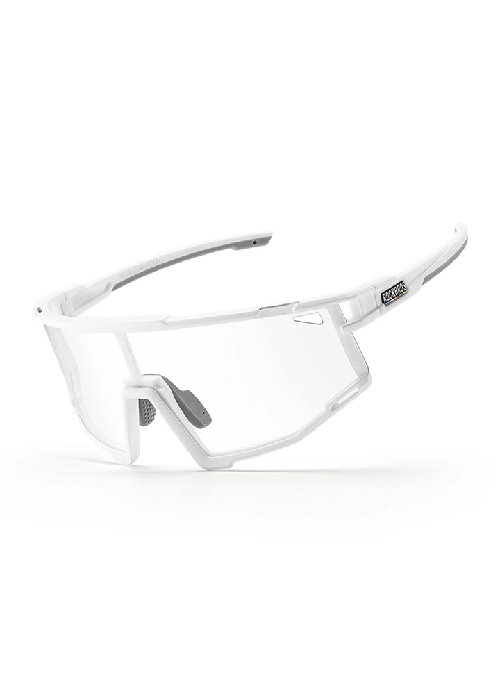 ROAD TO SKY Cycling Glasses Color Changing White