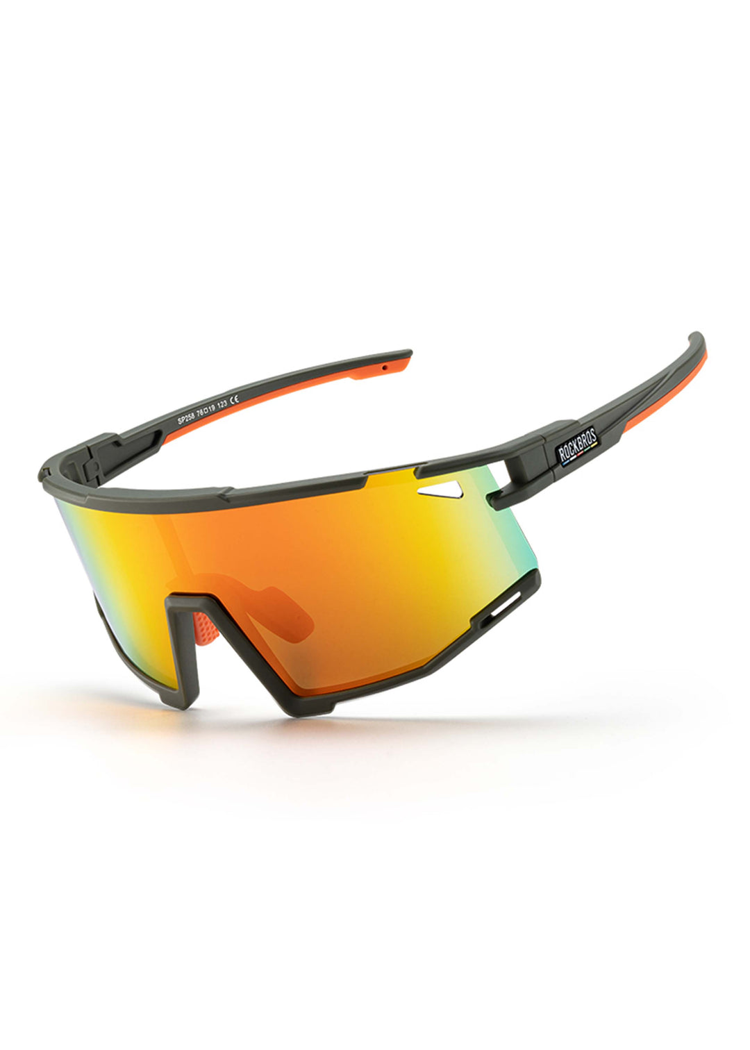 Cycling Glasses - Polarized/Color Changing, Polarized Orange Red