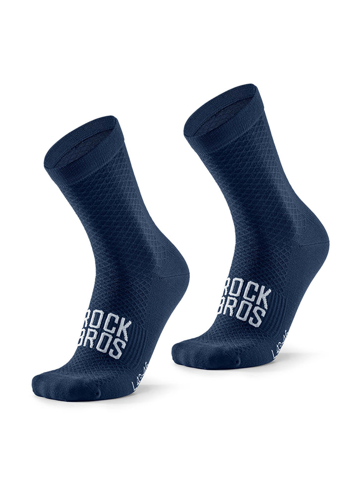 ROAD TO SKY Cycling Stockings Navy Blue