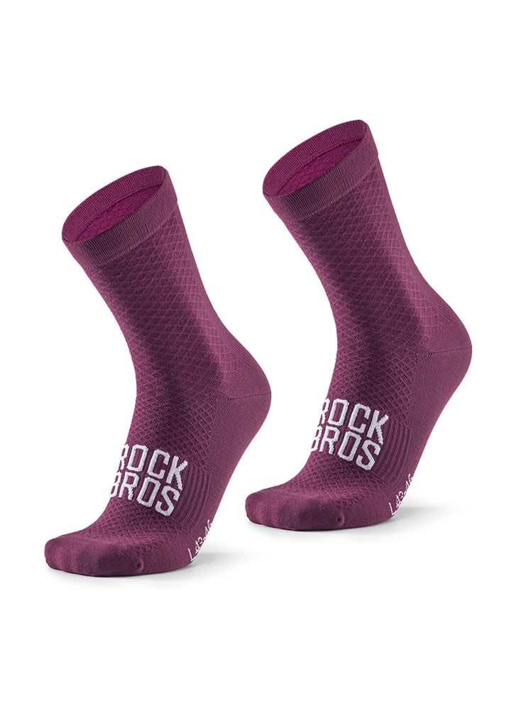 ROAD TO SKY Cycling Stockings Purple