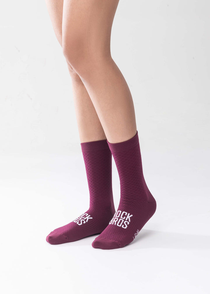 ROAD TO SKY Cycling Stockings Purple