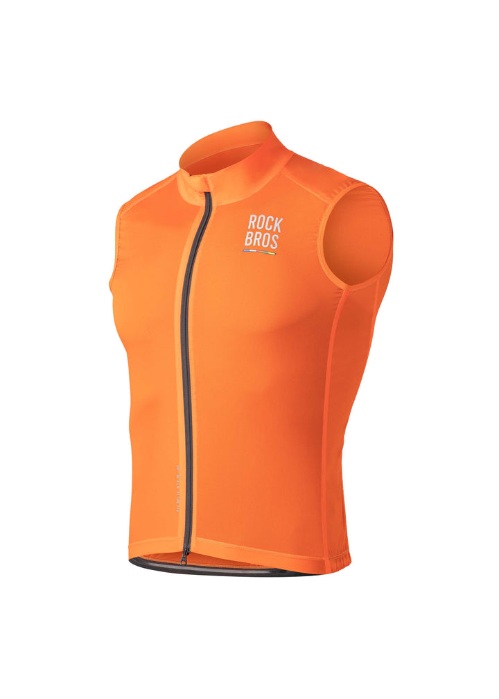 ROAD TO SKY Lightweight Windproof Vest Orange