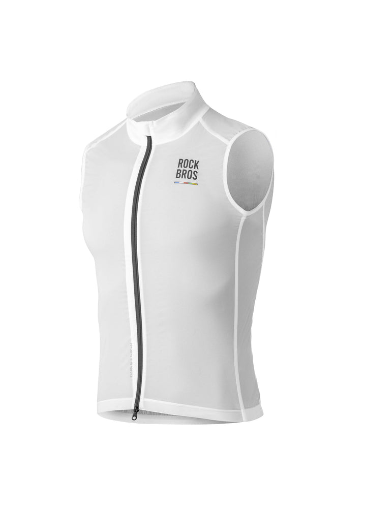 ROAD TO SKY Lightweight Windproof Vest White