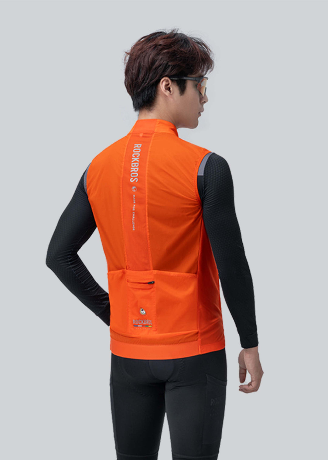 ROAD TO SKY Men's Cooling Vest Orange