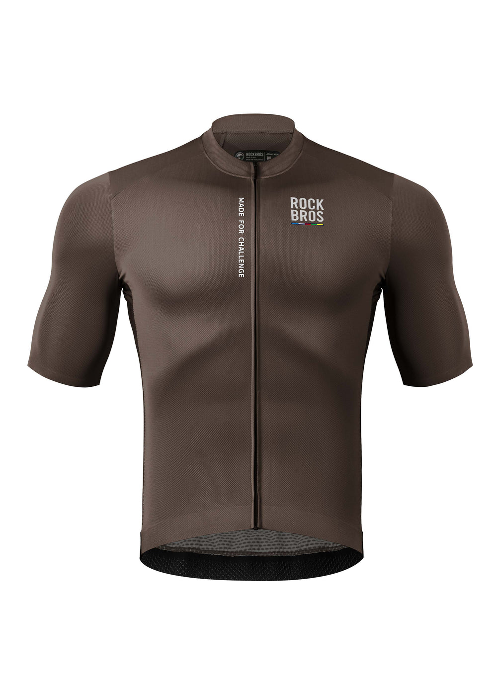 ROAD TO SKY Men's Cycling Short-Sleeved Jersey Ⅱ Dark Brown