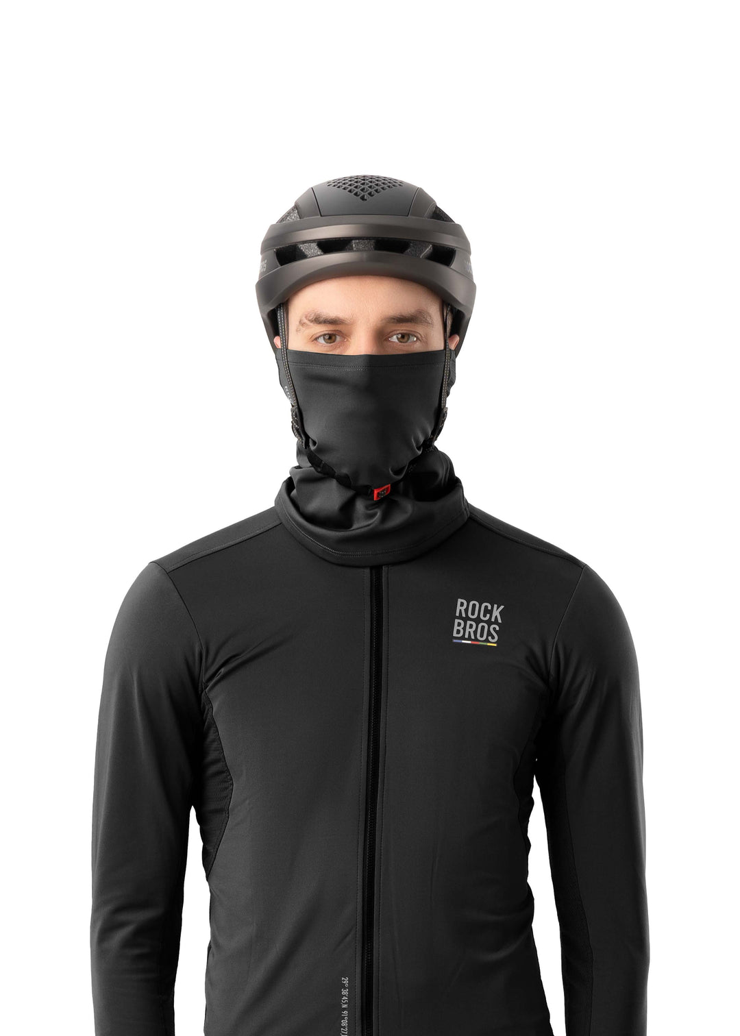 ROAD TO SKY Spring and Autumn Neck Bib Black