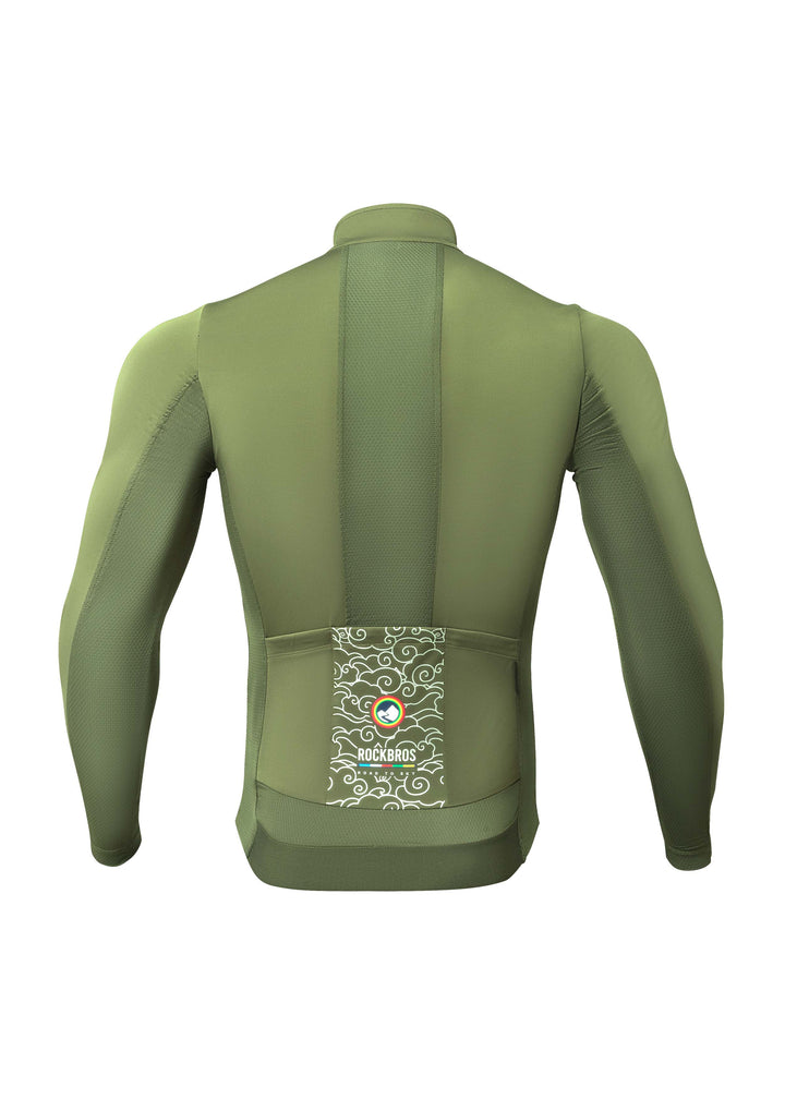 ROAD TO SKY Windproof warm jacket Army Green