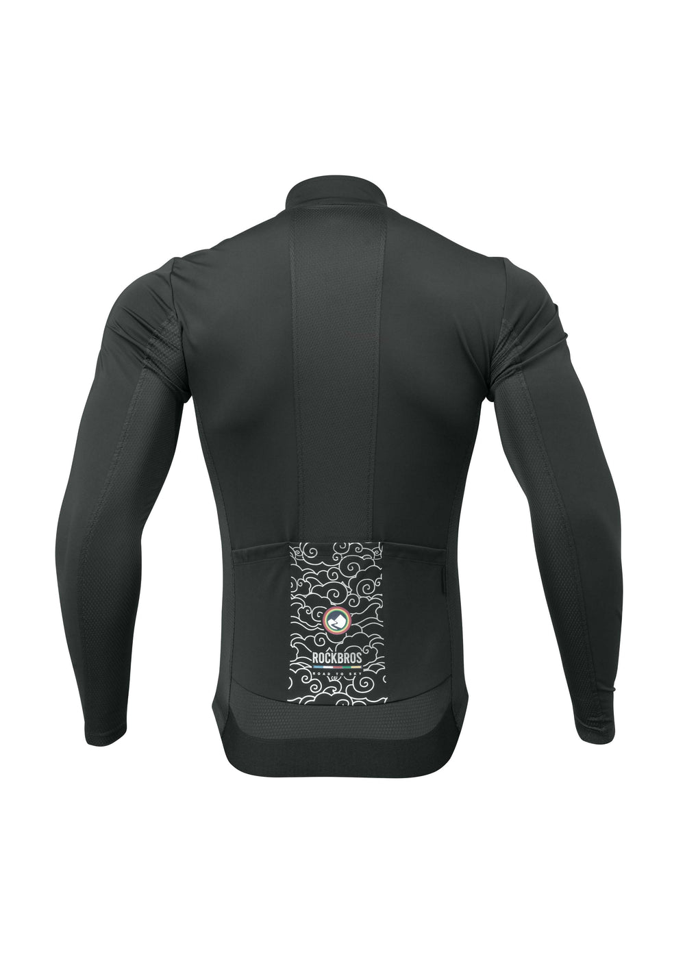 ROAD TO SKY Windproof warm jacket Black