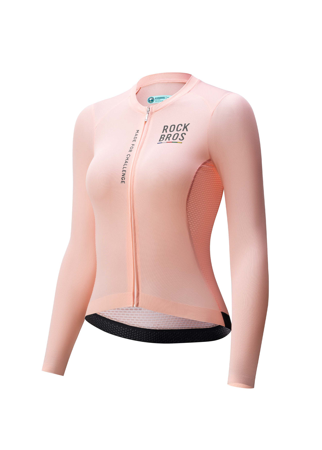 ROAD TO SKY Women's Cycling Long-Sleeved Jersey Ⅱ Pink Orange