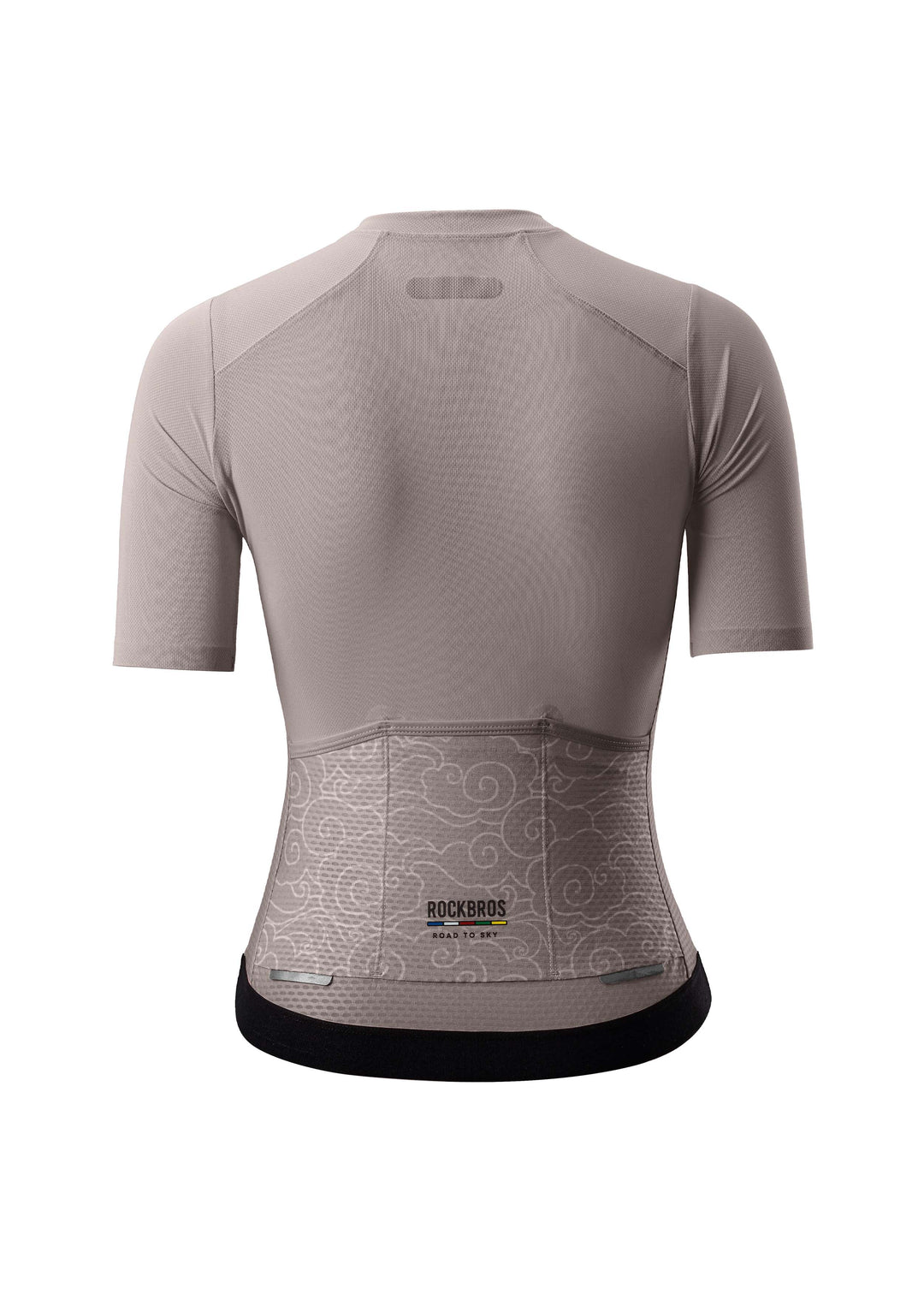 ROAD TO SKY Women's Cycling Short-Sleeved Jersey Ⅱ Grey