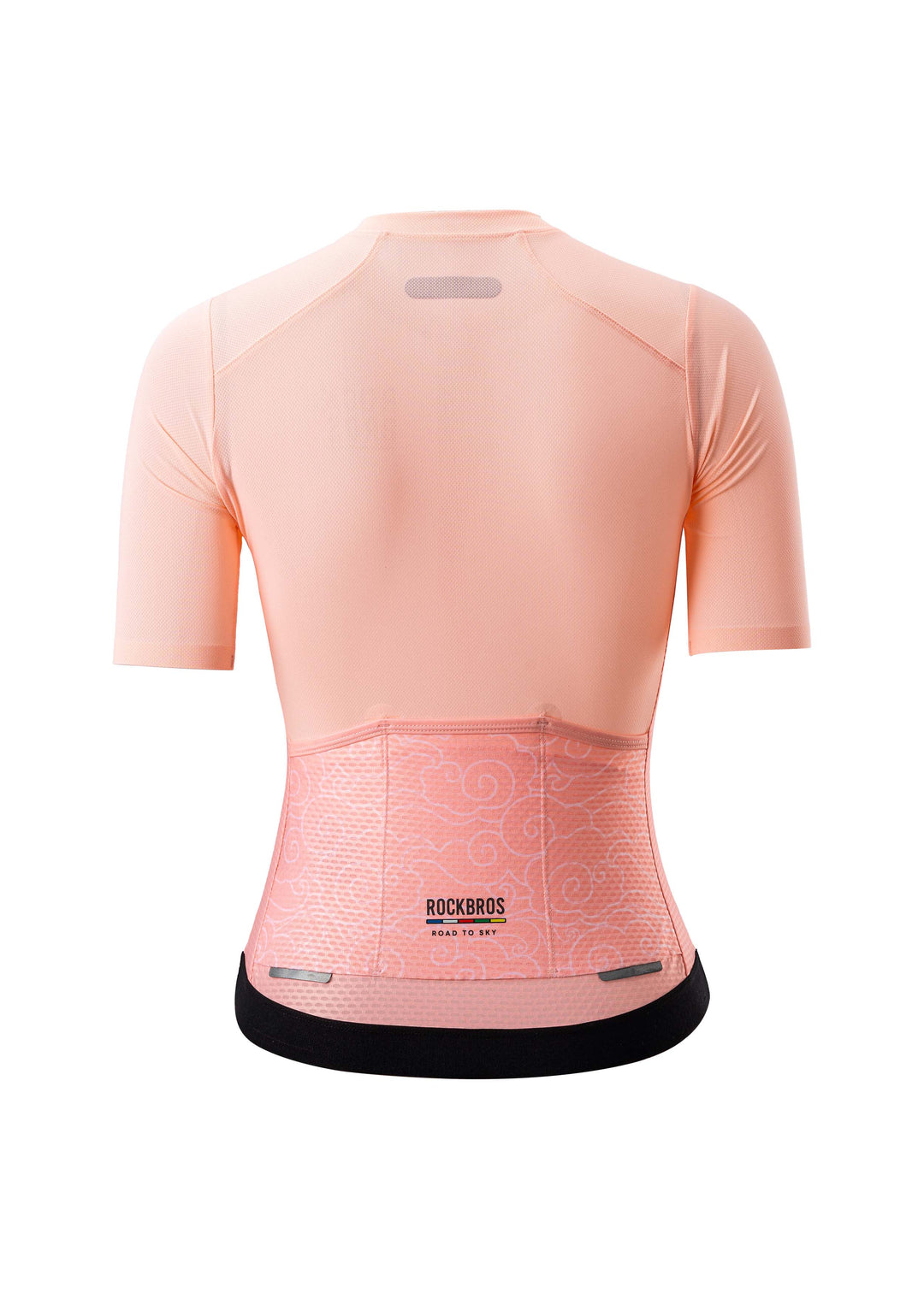 ROAD TO SKY Women's Cycling Short-Sleeved Jersey Ⅱ Pink Orange