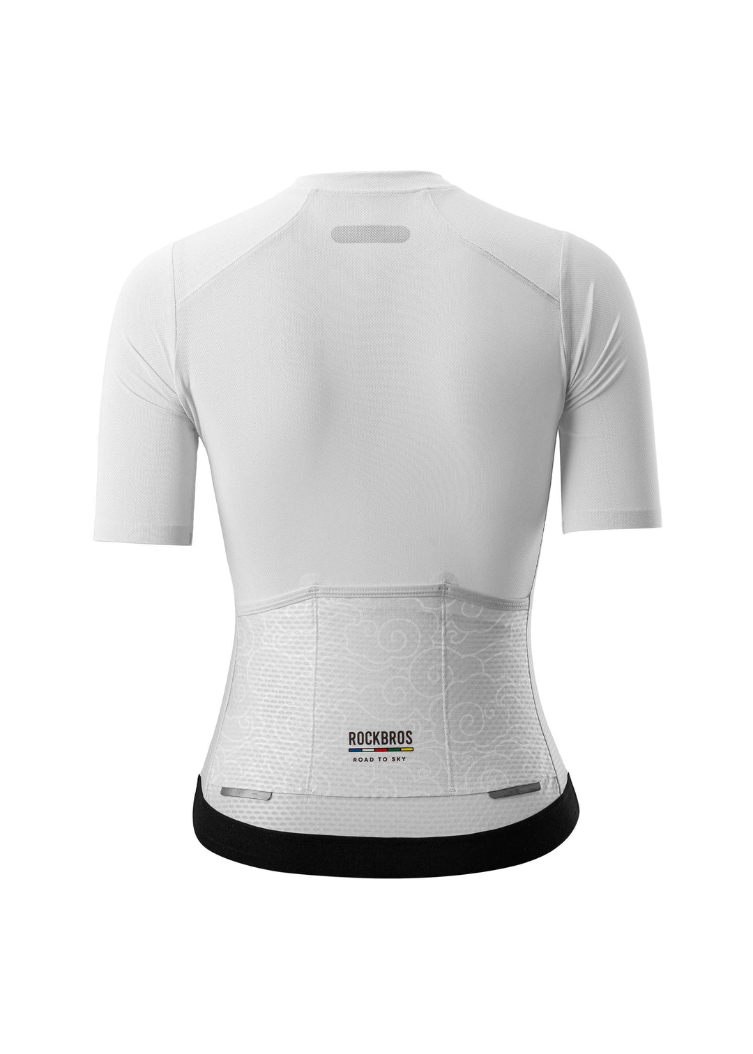 ROAD TO SKY Women's Cycling Short-Sleeved Jersey Ⅱ White