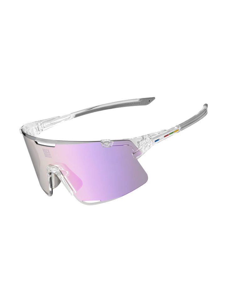 Road to Sky Cycling Glasses – Light-Adaptive, Interchangeable Lenses #Color_Crystal Amethyst