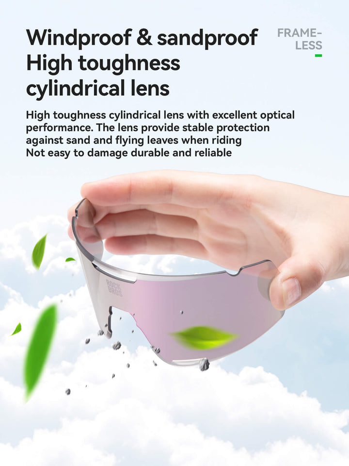 Road to Sky Cycling Glasses – Light-Adaptive, Interchangeable Lenses
