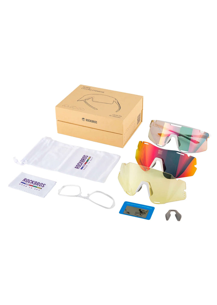 Road to Sky Cycling Sunglasses – 3 Interchangeable Lens